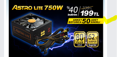  High Power Astro Lite 750W Gold PSU