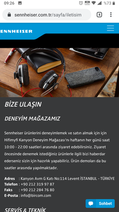 Sennheiser HD 400S kablolu kulaklık 299TL (BİTTİ)