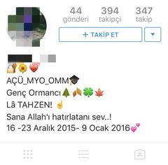  İlk defa İnstagram hesabı açtım. Bir şey soracam SS