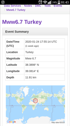 Deprem elazığ 6.8 (geçmiş olsun)