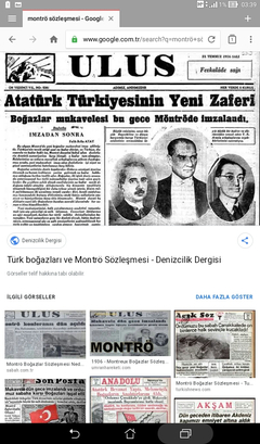 Montrö Boğazlar Sözleşmesinden Çekiliyor muyuz ?