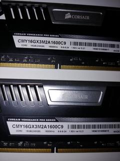 SATILIK /// Corsair Vengeance Pro 16gb (8x2) DDR3 1600mhz Ram