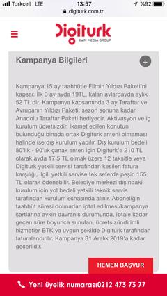 Dostlar Kampanyası Üzerinden 1 ay ücretsiz fatura+Sezon sonuna kadar süper lig üyeliği