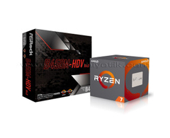 AMD Ryzen ™ 7 2700X + Asrock B450M-HDV R4.0 = 1.565 TL