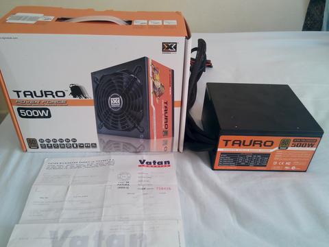 (SATILDI) XIGMATEK TAURO SERİSİ 80PLUS 500W GÜÇ KAYNAĞI
