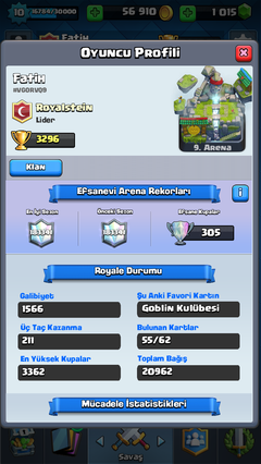  [sizer=green]Clash Royale Donanım Haber Forumları Resmi Klanı