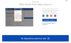  OneDrive 2 Yıl 200 GB depolama alanı