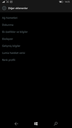 Windows phone ekran görüntüleriniz?