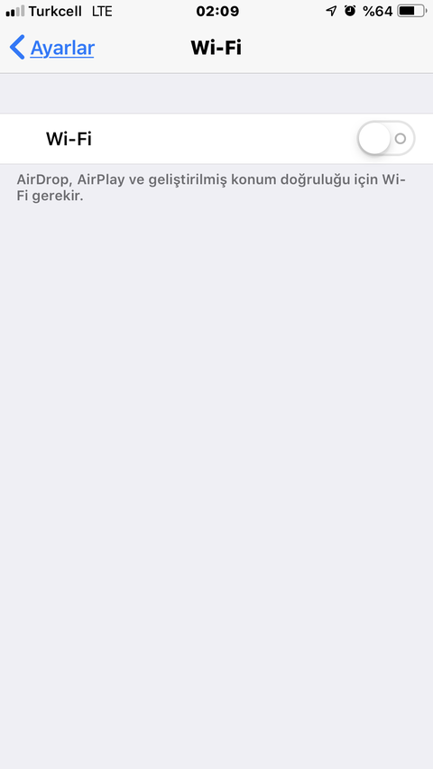 iphone 7 plus wifi tusu açılmıyor yardım :(