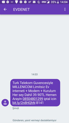 ttnet taahhüTüm bitiyor