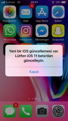 iOS 11.2 Public Beta 1 ÇIKTI! | (BETA Kullanıcıları ANA KONU)