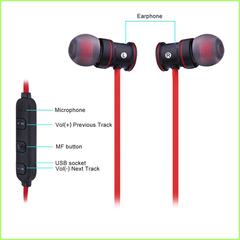  IPUDIS Mıknatıs Metal Bluetooth Kulaklık Kablosuz ( Stero) / Sıfır ÜRÜN