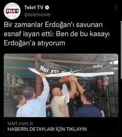 Bir zamanlar Erdoğan'ı savunan esnaf sonunda isyan etti