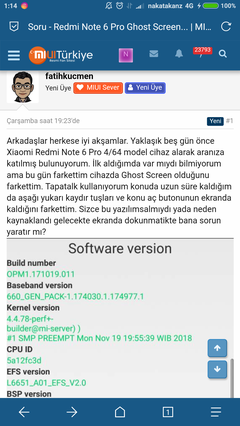 Xiaomi Redmi Note 6 Pro Ana Konu