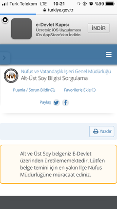 E-devlette bu hatayı alan oldu mu ?