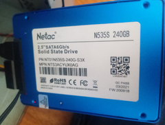 Netac 240GB 2,5 SSD 560Mb/s - 520MB/s Sata 3 (N535S-240G)