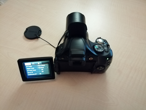 Kusursuz tertemiz CANON POWERSHOT SX30 IS fotoğraf makinesi 300TL