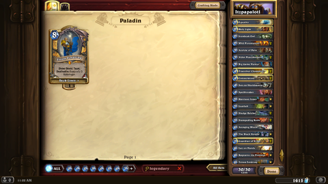 Paladin Deckleriniz/Stratejileriniz