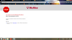  McAfee Üniversite İnterneti Engeli