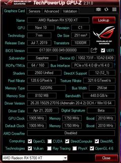 AMD RX 5000 Serisi [ANA KONU] | 5500 XT, 5600 XT, 5700, 5700 XT