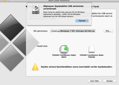  Mac'e Windows Kurarken 64 bit hatası veriyor - yardım lütfen
