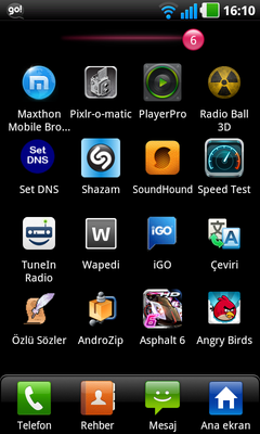  Kullandığımız Android programlarını yazalım...