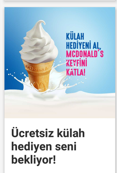 Mc Donalds 6.95 TL ye 3 lü combo (Içeri buyrun)