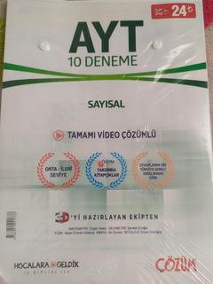 Çözüm yayınları ayt say. 10 lu deneme soru cözümleri