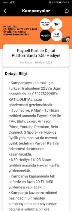 Turkcell tv plus premium 3 ay, aylık 4.99 tl