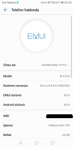 HUAWEİ MATE 10 PRO (ROOT-REBRAND-GÜNCELLEME-SES KAYIT - SES YÜKSELTME )