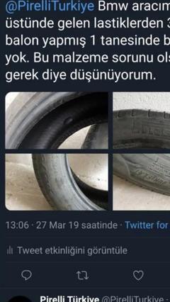 Pirelli lastik almadan önce resimlere bakın ?