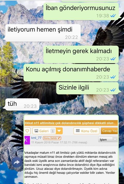 Freeboy Hüseyin Öztürk dolandırıcı dikkat edin