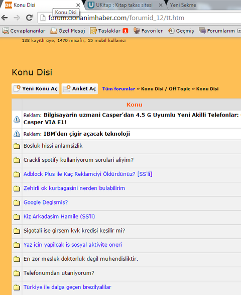 Konu Dışı Disileşti.  (SS'li)