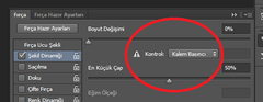  Photoshop Kalem Basıncı Sorunu (pressure)