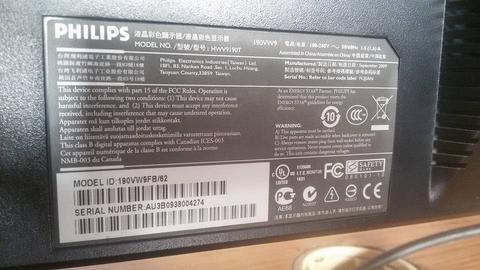 Temiz Ve Ucuz Philips 19' lcd monitör