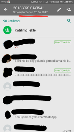 6.5 Aylık YKS Sayısal WhatsApp Grubu