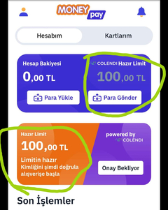 MoneyPay (Migros+Colendi) Kredili Kart [Ana Konu]