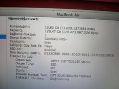  Acil Satılık MacBook Air 1500 TL