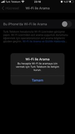 VoWifi Turk Telekom