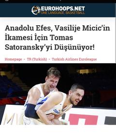 ANADOLU EFES Basketbol (2020-2021 EUROLEAGUE ŞAMPİYONU)