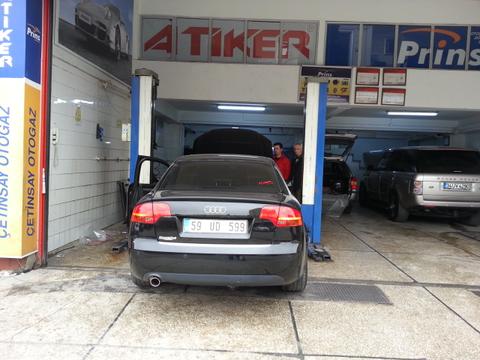 ÇETİNSAYOTOGAZ AUDİ A4 1.6 PRİNS VSI-2 LPG MONTAJI