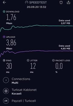 TÜM OPERATÖRLER 4,5G HIZ TESTİ [ANA KONU] 5G YE DOĞRU ADIM ADIM