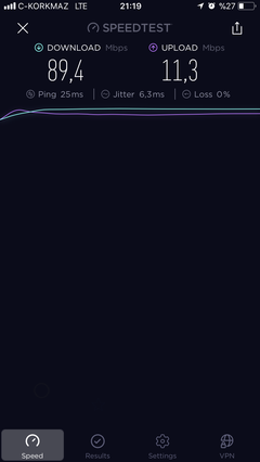 TÜM OPERATÖRLER 4,5G HIZ TESTİ [ANA KONU] 5G YE DOĞRU ADIM ADIM