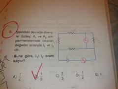 Elektrik Akımı Sorularım 3 Tane