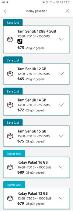 Vodafone 60tl kolay paket yükleme yap 200 tl çek kazan