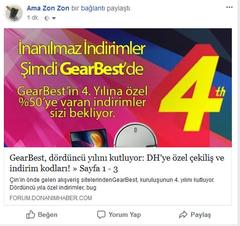 [Kazananlar belli oldu] GearBest, dördüncü yılını kutluyor: DH’ye özel çekiliş ve indirim kodları!