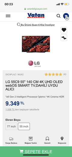 LG & SAMSUNG 2022-2023 OLED TV QNED TV (BABA KONU) KAMPANYA BİLGİLENDİRME