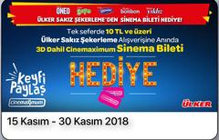 BKM express'den çift kişilik sinema bileti hediye