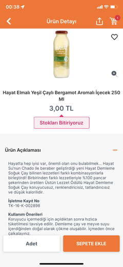 Migros Delist Ürünleri..