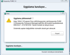  Kaspersky ve Windows 8.1 uyumluluk prolemi hakkında duyuru